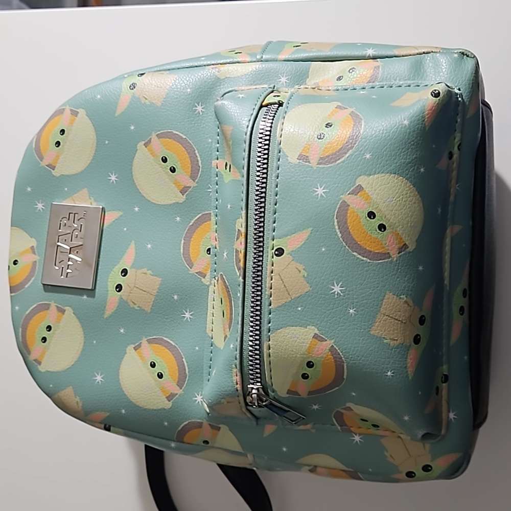 Baby Yoda Grogu Backpack Purse